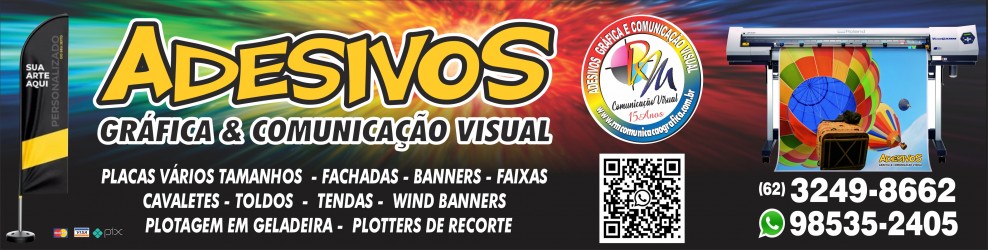 Adesivos, Gráfica e Comunicação Visual